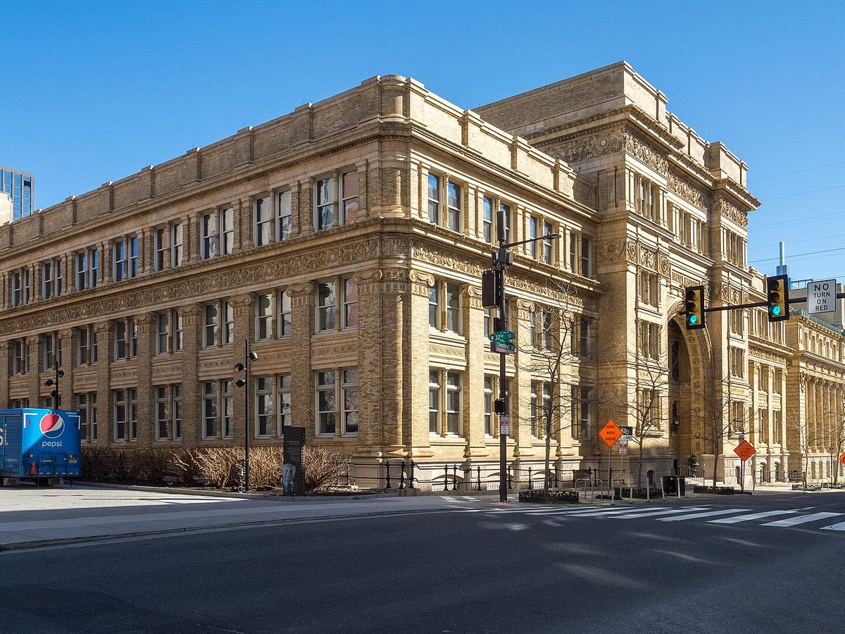 Drexel University Main Building from the street
