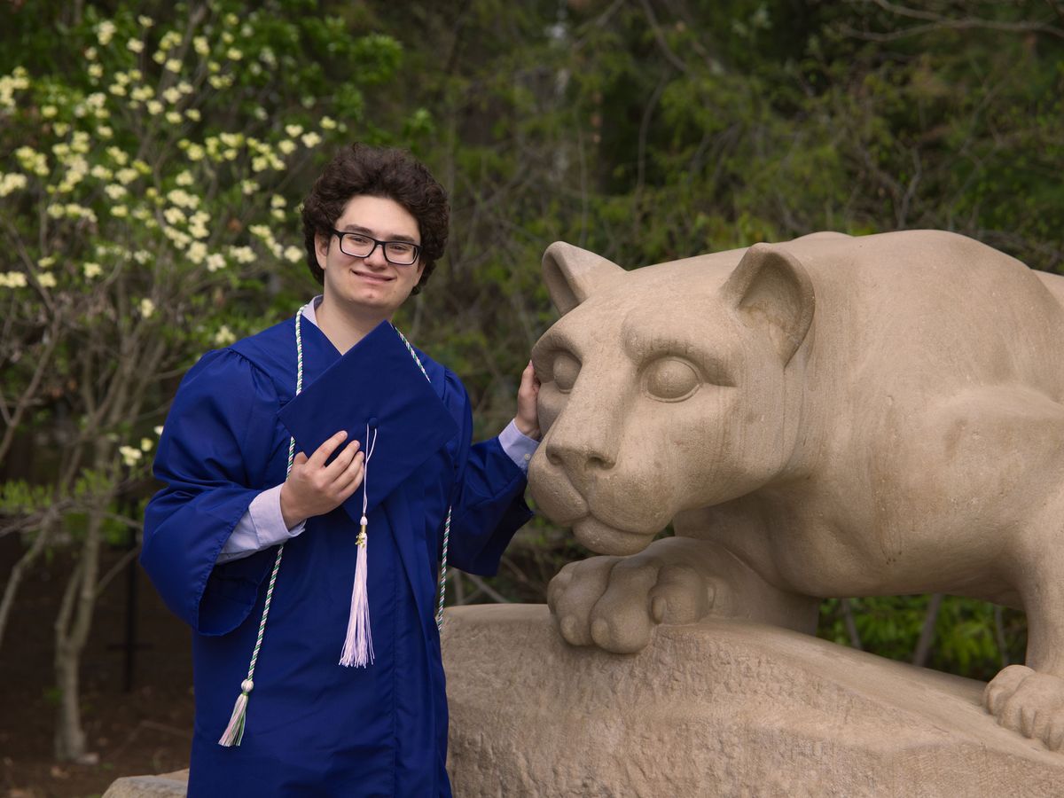 Graduate with the Nittany Lion Shrine