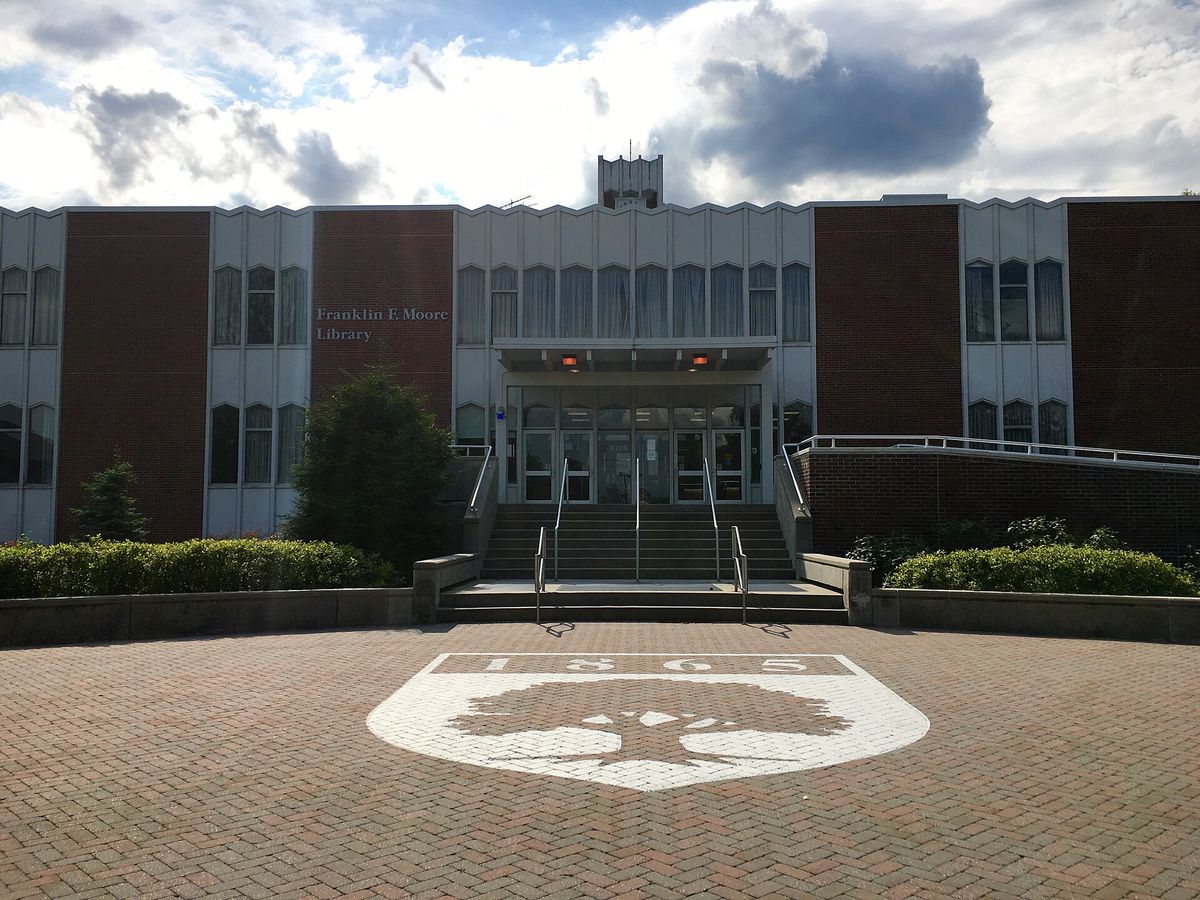 Moore Library at Rider University