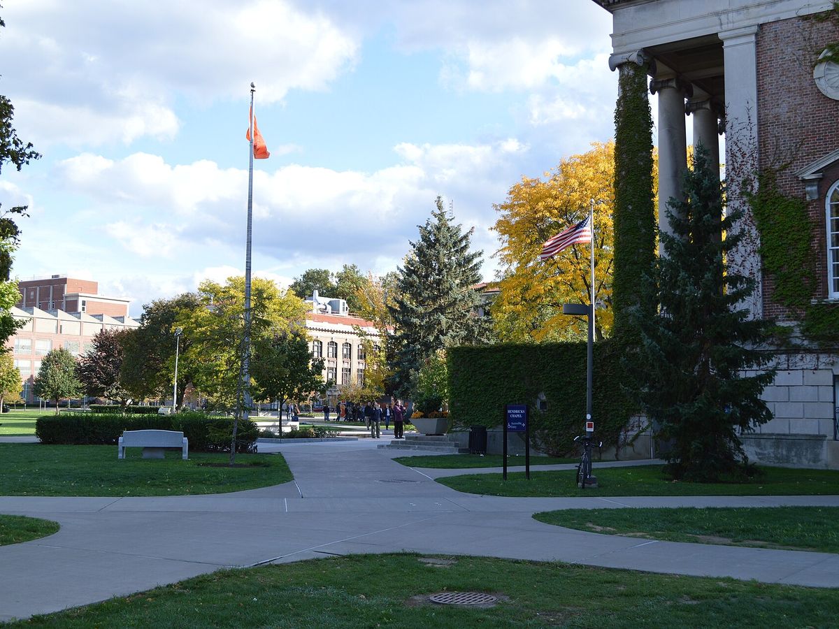 The Shaw Quad at Syracuse University